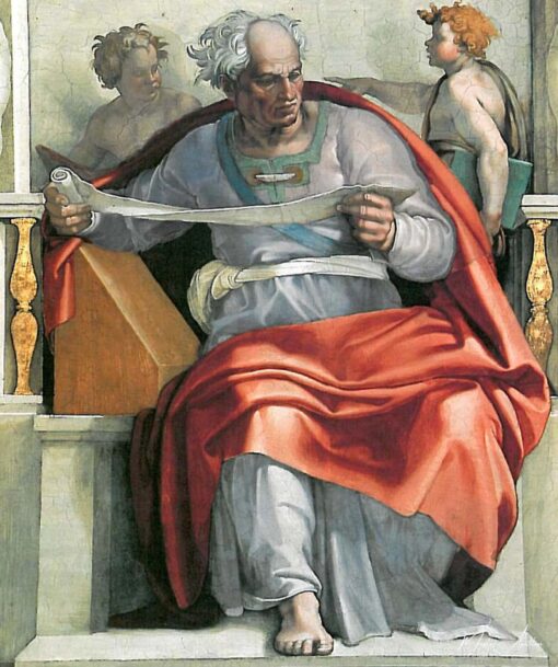 Il profeta Gioele, dal soffitto della Cappella Sistina – Michelangelo Michelangelo 2025-05-09 2