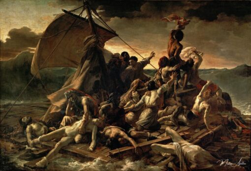 Il naufragio della Medusa – Théodore Géricault Riproduzione di quadri famosi 2025-05-20