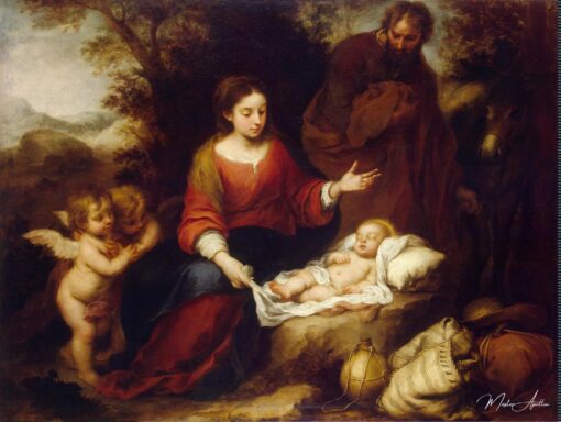 Il riposo durante la fuga in Egitto – Bartolomé Esteban Murillo Bartolomé Esteban Murillo 2025-05-17