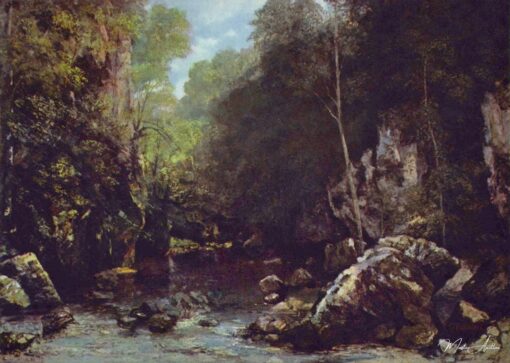 Il Ruscello del Pozzo Nero – Gustave Courbet Gustave Courbet 2025-05-17