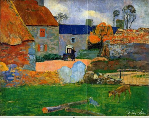 Il tetto blu o la fattoria del Pouldu – Paul Gauguin Paul Gauguin 2025-05-10
