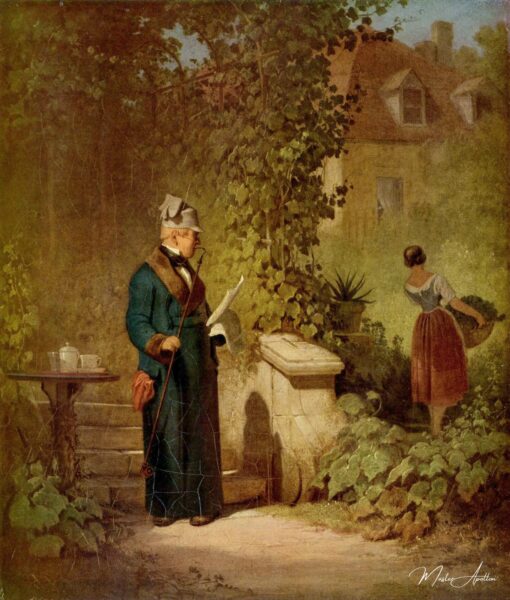 Lettore di giornali nel giardino – Carl Spitzweg Carl Spitzweg 2025-05-19