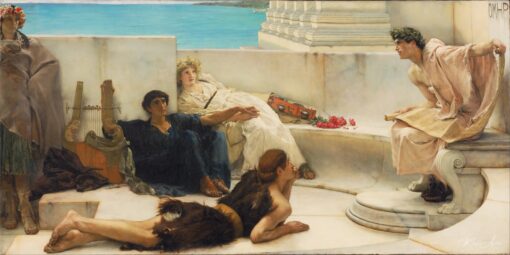 Lectura di Omero – Lawrence Alma-Tadema Lawrence Alma-Tadema 2025-05-19