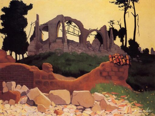 L’église di Souain in Silhouette – Félix Edouard Vallotton Félix Vallotton 2025-05-30