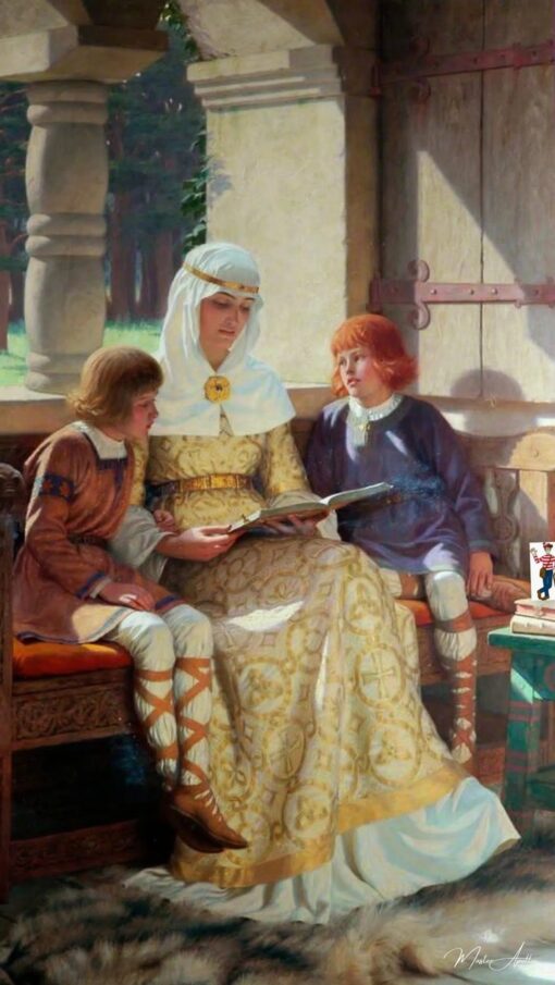 L’infanzia di Alfredo il Grande – Edmund Leighton Edmund Leighton 2025-05-27
