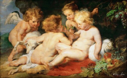 L’infante Gesù con Giovanni Battista e due angeli – Peter Paul Rubens Peter Paul Rubens 2025-05-01