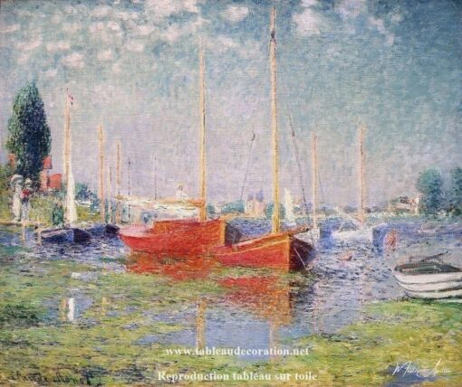 I battelli rossi, Argenteuil – Claude Monet Claude Monet 2025-05-16