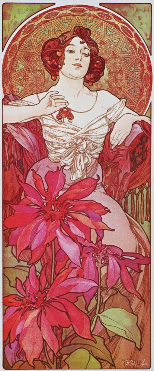 Le pietre preziose: Rubini – Mucha Alphonse Mucha 2025-05-06