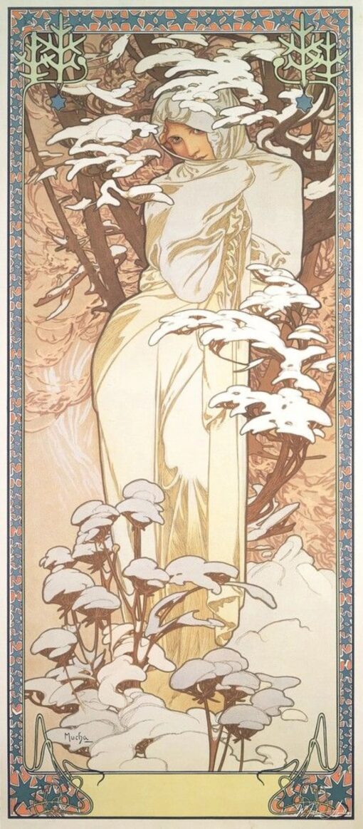 Le Stagioni: Inverno – Mucha Alphonse Mucha 2025-05-06