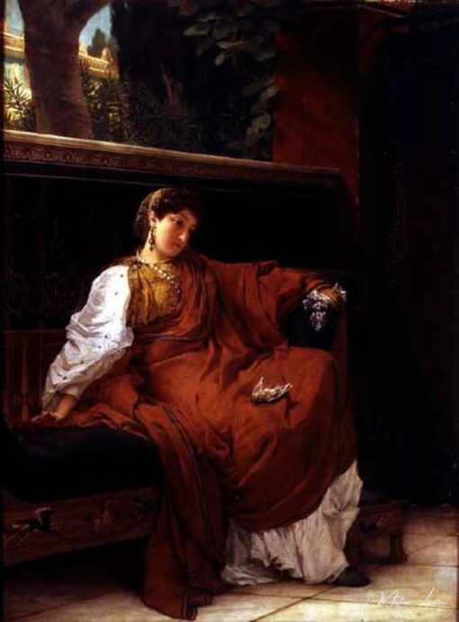 Lesbia che piange un passero – Lawrence Alma-Tadema Lawrence Alma-Tadema 2025-05-19