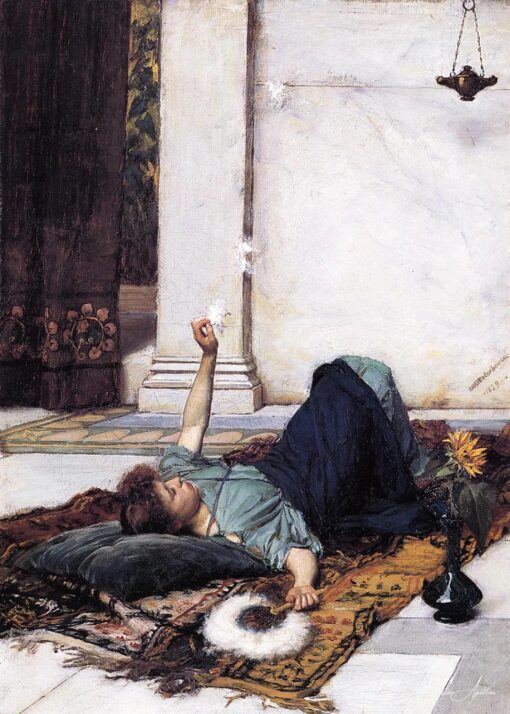 Il ventaglio di piume bianche – Frederic Leighton Frederic Leighton 2025-05-09