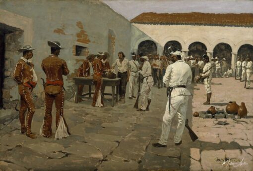 L’espédition Mier: Il disegno del fagiolo nero (I prigionieri disegnano i loro fagioli) – Frederic Remington Frederic Remington 2025-05-19