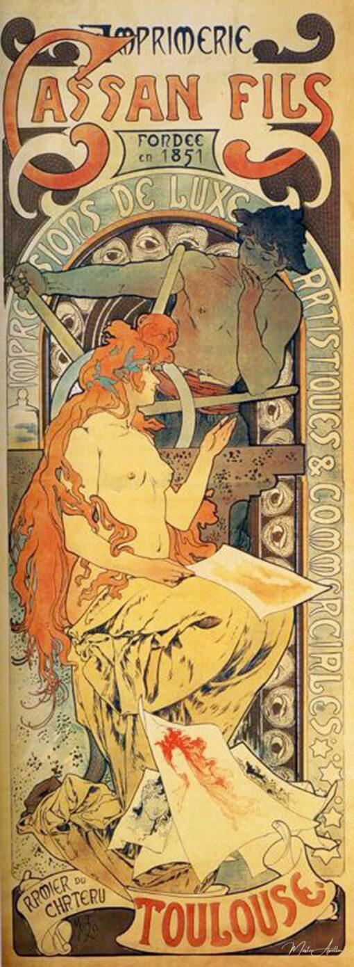 L’Imprimerie Cassan Fils – Mucha Alphonse Mucha 2025-05-16