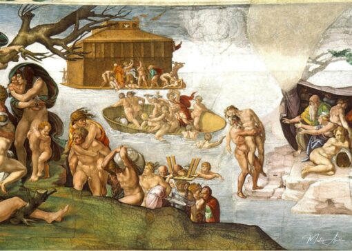 L’inondazione (Dettaglio cappella Sistina) – Michelangelo Michelangelo 2025-05-16