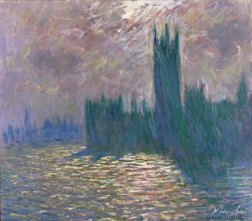 Londra. Il Parlamento. Riflessi sul Tamigi (W 1606) – Claude Monet Claude Monet 2025-05-01