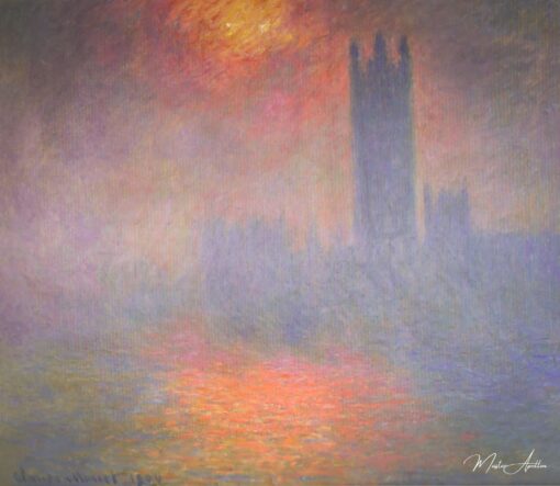 Londra, il Parlamento. Raggio di sole nella nebbia (W 1610) – Claude Monet Claude Monet 2025-05-01