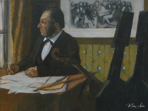 Louis-Marie Pilet, violoncellista dell’orchestra dell’Opéra di Parigi – Edgar Degas Edgar Degas 2025-05-01
