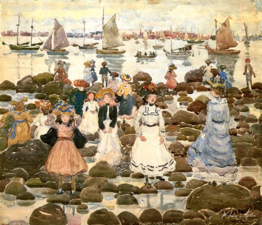 Bassa marea, Beachmont – Maurice Prendergast Maurice Prendergast 2025-05-03