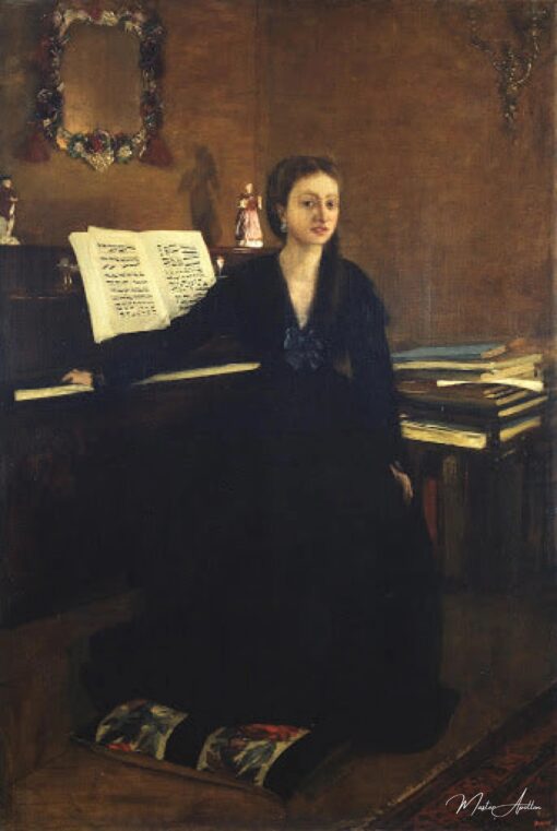 Madame Camus al Pianoforte – Edgar Degas Edgar Degas 2025-05-01