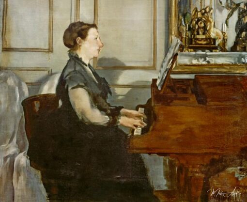 Madame Manet al pianoforte – Edouard Manet Édouard Manet 2025-05-19