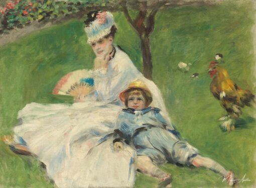 Madame Monet con suo figlio Jean 1874 – Pierre-Auguste Renoir Pierre-Auguste Renoir 2025-05-03 2