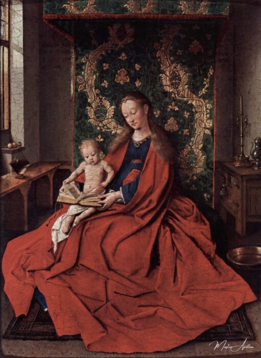 Madonna con il Bambino Lettura – Jan Van Eyck Jan Van Eyck 2025-05-02 2