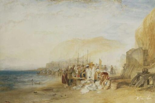 Mercato del pesce presto al mattino sulla spiaggia – William Turner William Turner 2025-05-02 2