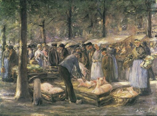 Mercato dei porci ad Haarlem – Max Liebermann Max Liebermann 2025-05-19