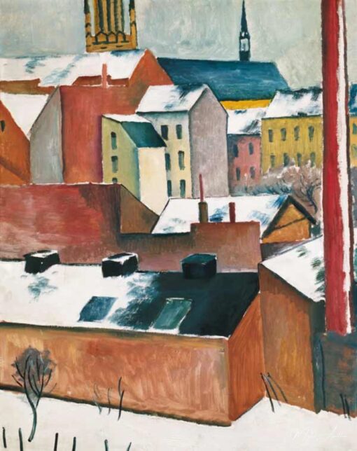 Maris-chiesa nella neve – August Macke August Macke 2025-05-11