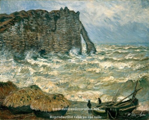 Mare agitato a Étretat – Claude Monet Claude Monet 2025-05-01