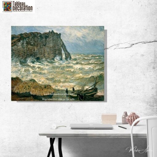 Mare agitato a Étretat – Claude Monet Claude Monet 2025-05-02 4