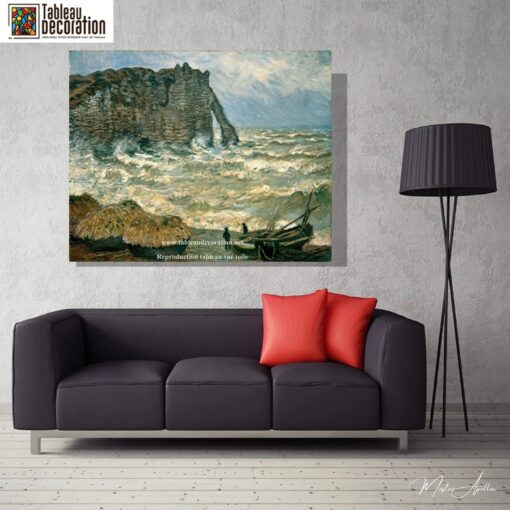 Mare agitato a Étretat – Claude Monet Claude Monet 2025-05-02 3