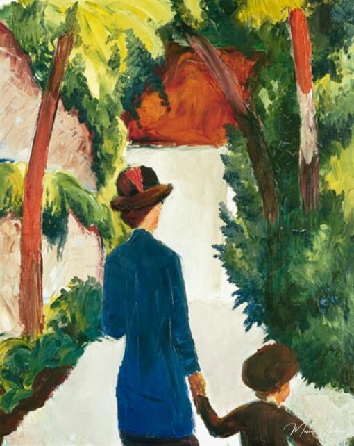 Madre e bambino nel parco – August Macke August Macke 2025-05-11