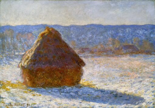 Meule, effetto neve, al mattino – Claude Monet Claude Monet 2025-05-01