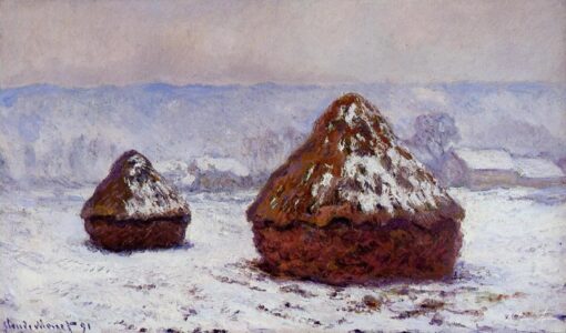 Meules, effetto neve di Claude Monet Claude Monet 2025-05-01