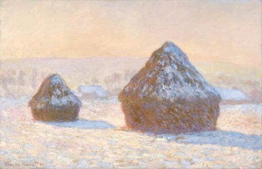 Meules, effetto neve, al mattino – Claude Monet Claude Monet 2025-05-03 2
