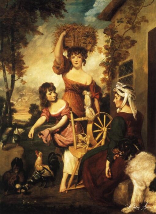 Mme e Mlle Macklin, con Mlle Potts – Joshua Reynolds Joshua Reynolds 2025-05-01