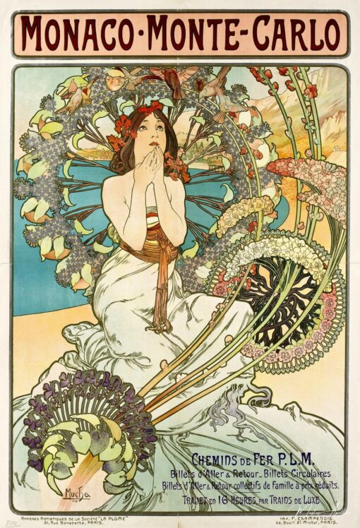 Monaco e Monte Carlo – Mucha Alphonse Mucha 2025-05-06