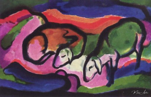 Pecore – Franz Marc Franz Marc 2025-05-19