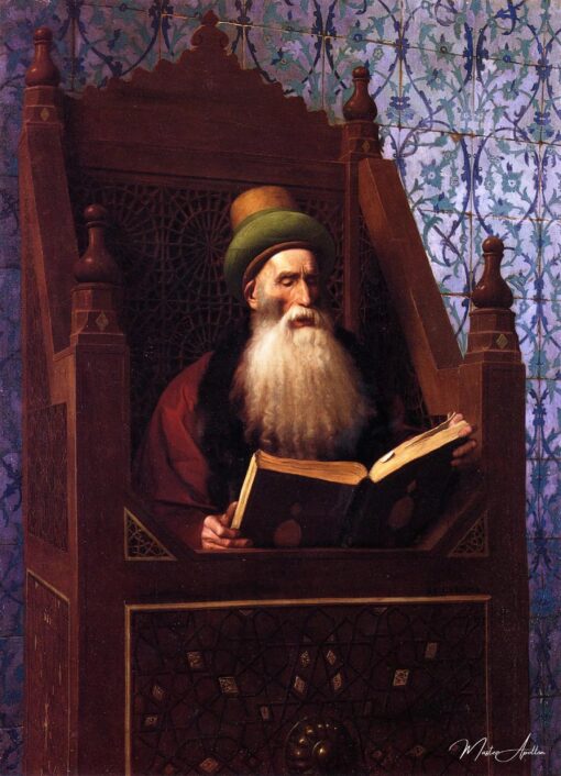 Mufti seduto sul suo seggiolino da preghiera – Jean-Léon Gérôme Jean-Léon Gérôme 2025-05-23