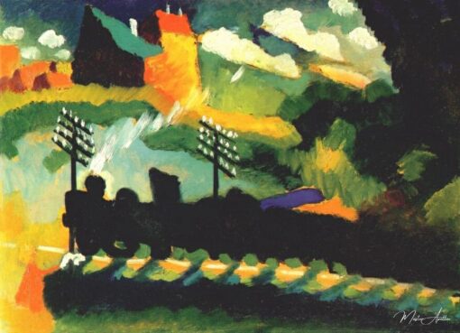 Murnau, Treno e Castello – Vassily Kandinsky Vassily Kandinsky 2025-05-22