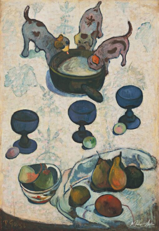 Natura morta con tre cagnolini – Paul Gauguin Paul Gauguin 2025-05-09 2