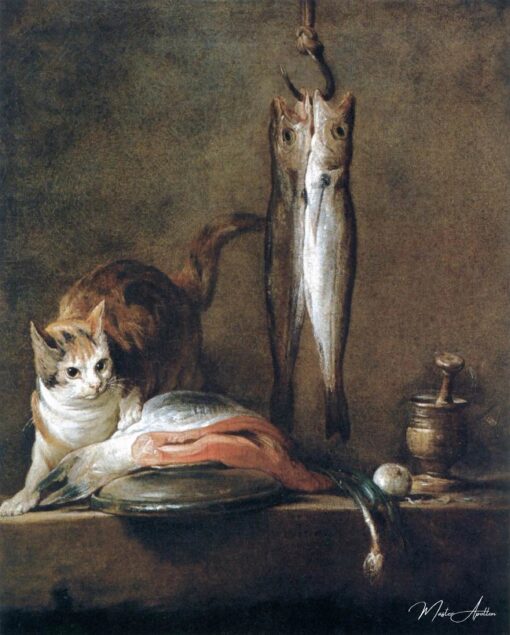Natura morta con gatto e pesce – Jean Siméon Chardin Jean Siméon Chardin 2025-06-01