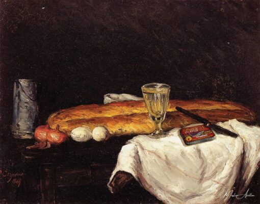 Natura morta con pane e uova – Paul Cézanne Paul Cézanne 2025-06-01