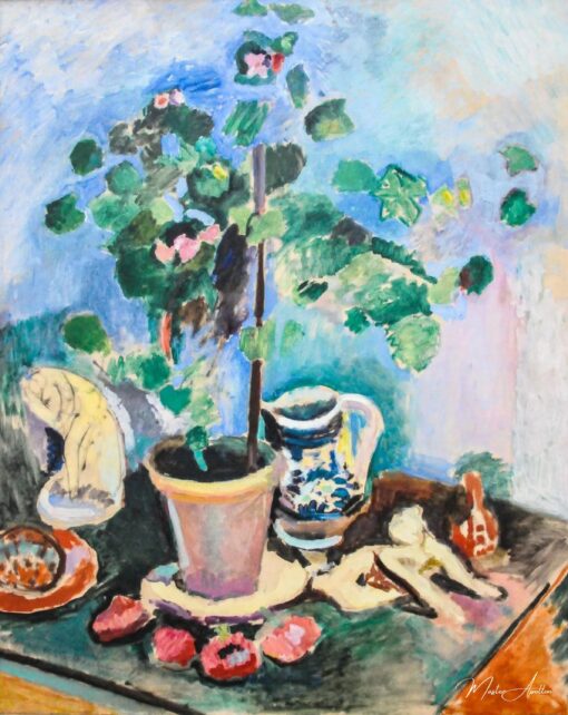 Natura morta con un geranio di Matisse Henri Matisse 2025-05-25