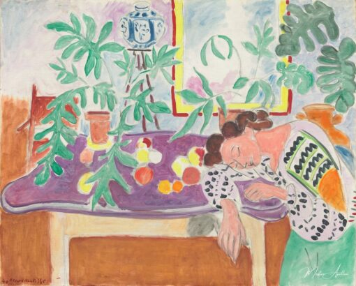 Natura morta con una donna addormentata – Matisse Henri Matisse 2025-05-25