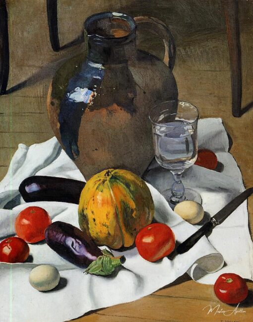 Natura morta con una grande brocca in maiolica – Félix Edouard Vallotton Félix Vallotton 2025-05-30