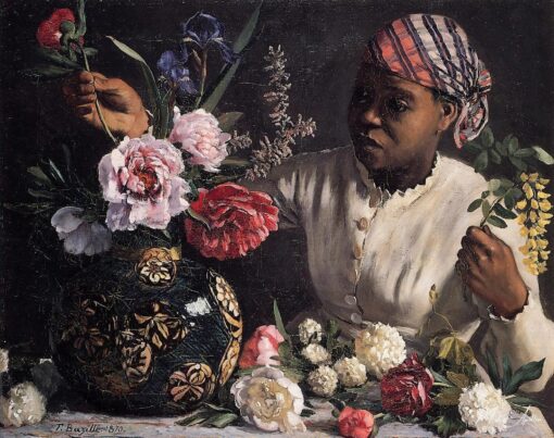 Negretta con peonie – Frédéric Bazille Frédéric Bazille 2025-05-29