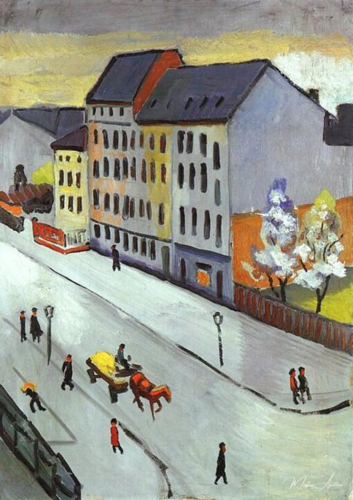 La nostra strada in grigio – August Macke August Macke 2025-05-11