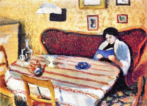 La nostra sala da soggiorno a Tegernsee – August Macke August Macke 2025-05-11
